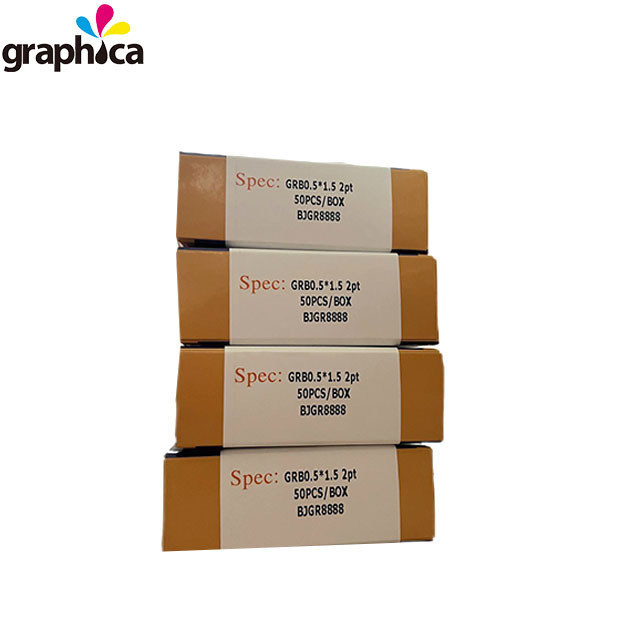 GRB 0,8x 2,7 mm Creasing Matrix Die Cutting Machine per imballaggio e stampa di carta