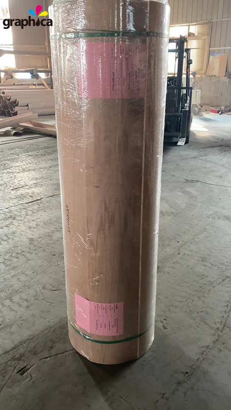 Frontale Retro Birch Rotativo Curva Matrice di Taglio di Legno compensato per Matrice di produzione di umidità 6%-8%
