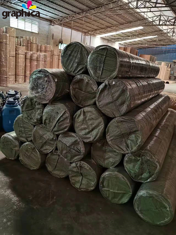 Frontale Retro Birch Rotativo Curva Matrice di Taglio di Legno compensato per Matrice di produzione di umidità 6%-8%