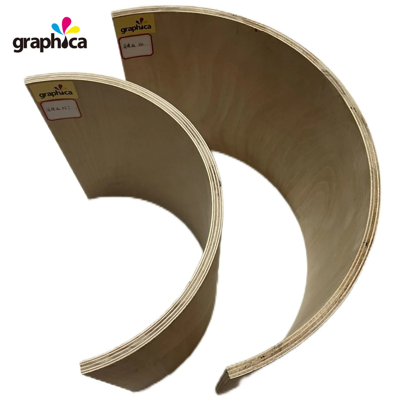 Full Poplar 16mm 2024 Rotary Die Board Taglio Legno compensato curvo per taglio laser