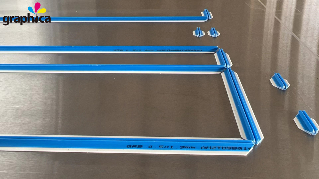 Macchina di taglio a matrice di creatura di plastica GRB0,5*1,3mm per taglia-die 2024 Best seller
