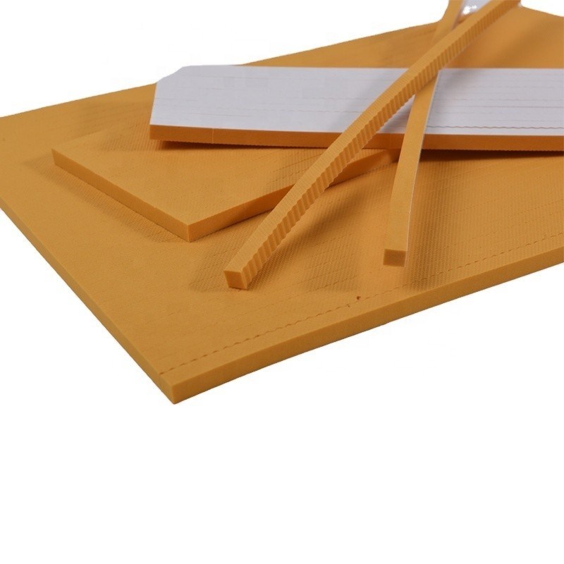 Elasticità Alta elasticità Spugna verde di gomma adesivo di taglio a stampo Ejezione per la produzione di stampo