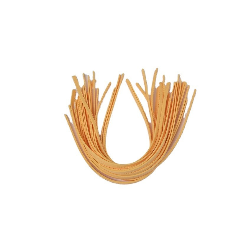 Alta elasticità giallo 8 mm taglio a stampo di espulsione spugna di gomma slot di gomma piatto di compensato di acciaio regola di taglio a stampo