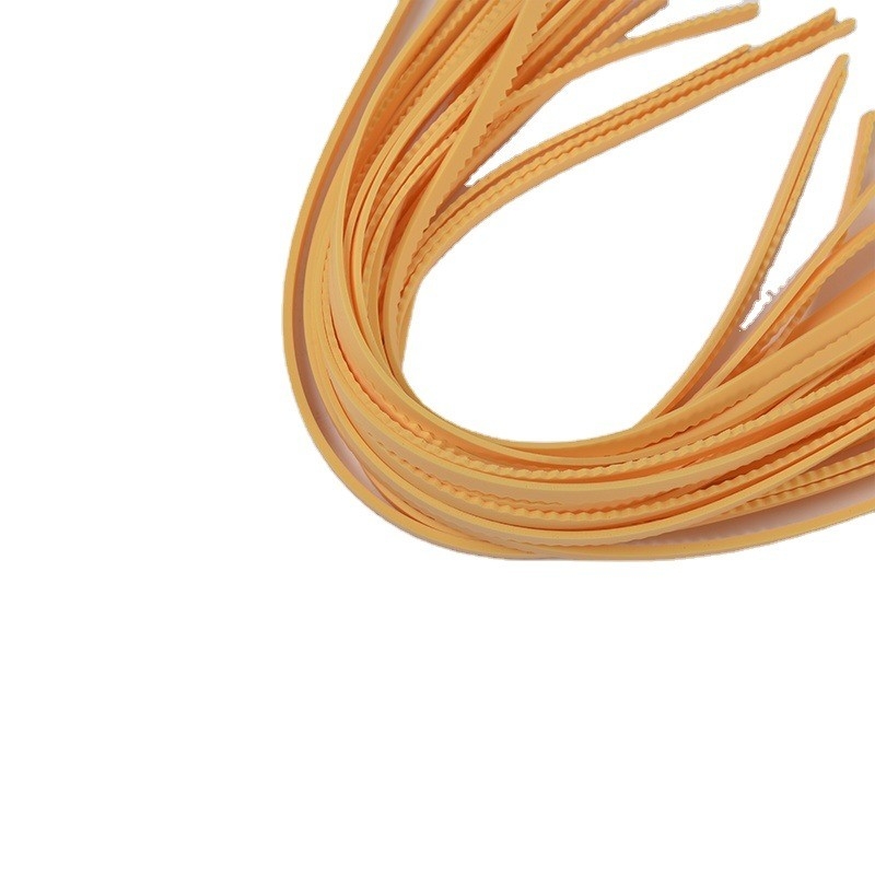 Alta elasticità giallo 8 mm taglio a stampo di espulsione spugna di gomma slot di gomma piatto di compensato di acciaio regola di taglio a stampo