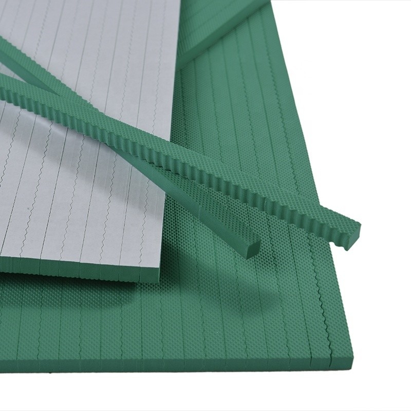 40 Shore Un foglio di gomma di espulsione di flessibilità in verde per grafica Pechino 2023 Stampa