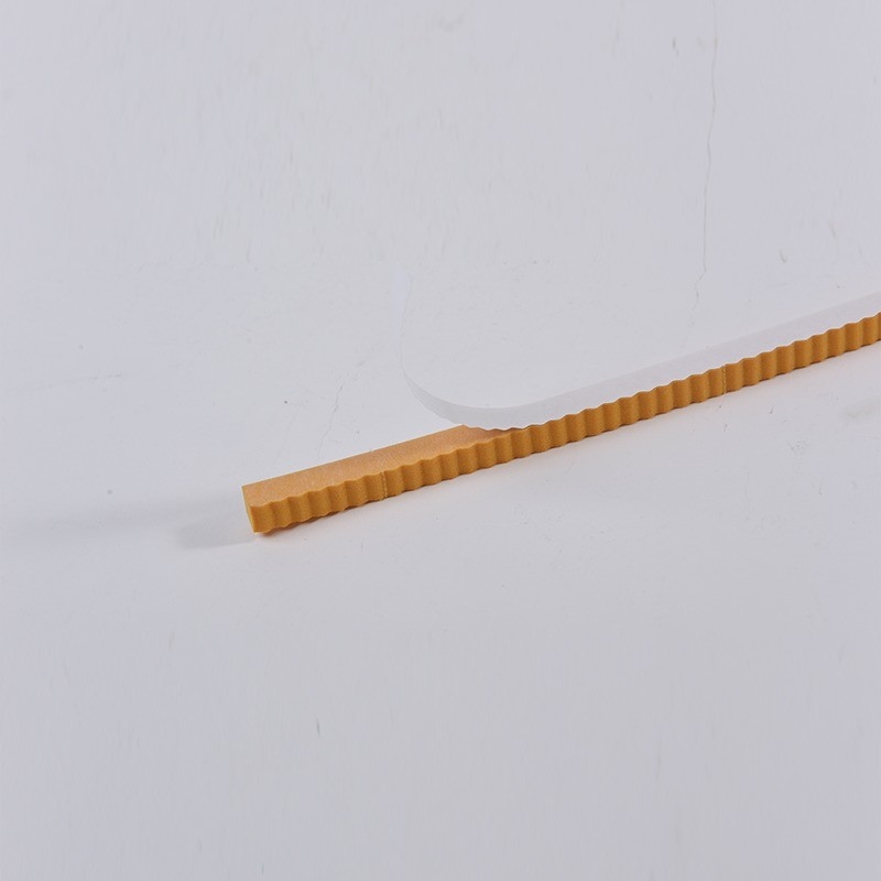 Spugna di gomma EPDM da taglio a stampo con adesivo colore arancione Dimensione 10x300x380mm