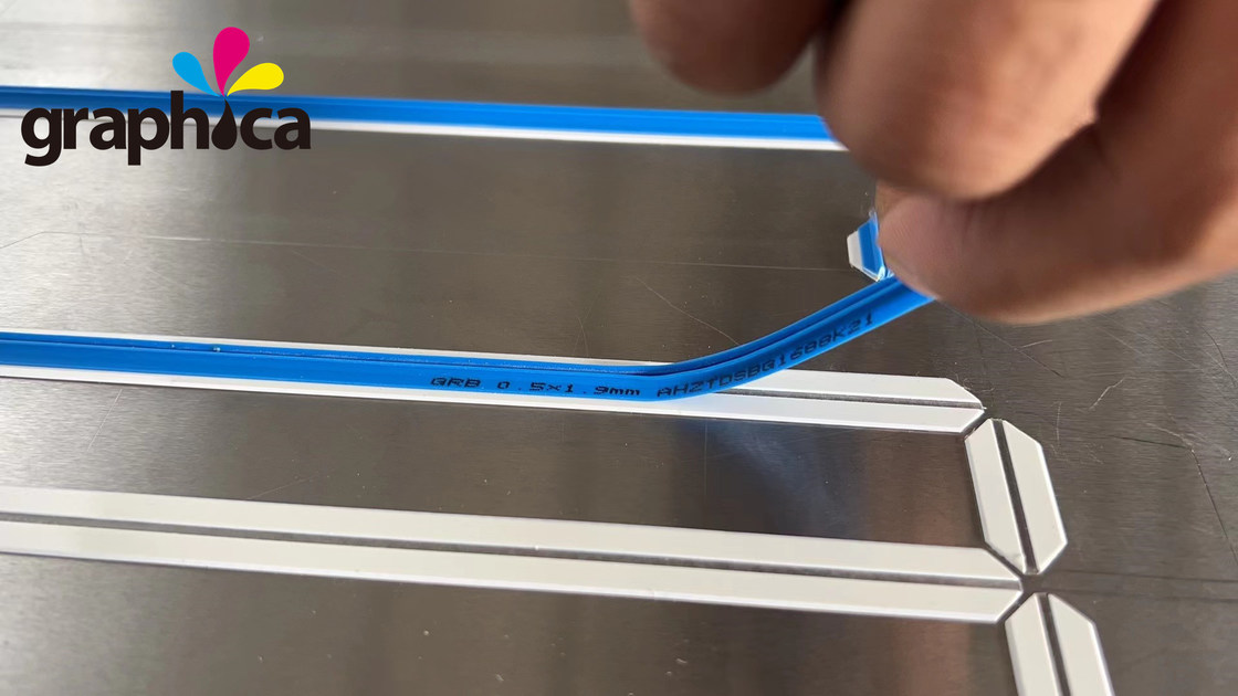 Matrice adesiva di creatura da 0,3x 1,2 mm GRB certificata CE per imballaggio e stampa di carta