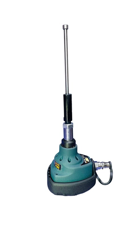 Strumento pneumatico portatile per la rimozione dei fori interni per il taglio a strisce grafico