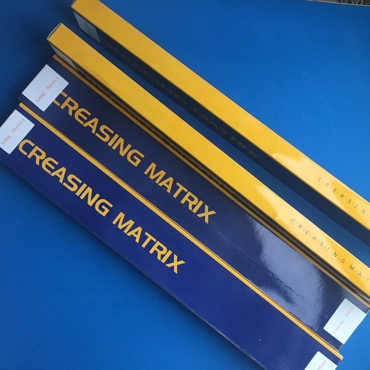 Bianco di plastica Super March corrugato Boxing Creasing Matrix Ideale per scatole corrugate