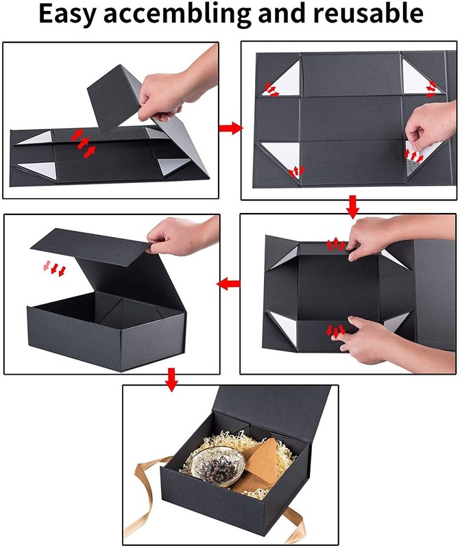 Cartone di imballaggio Kraft Paper Core per la sera di Natale