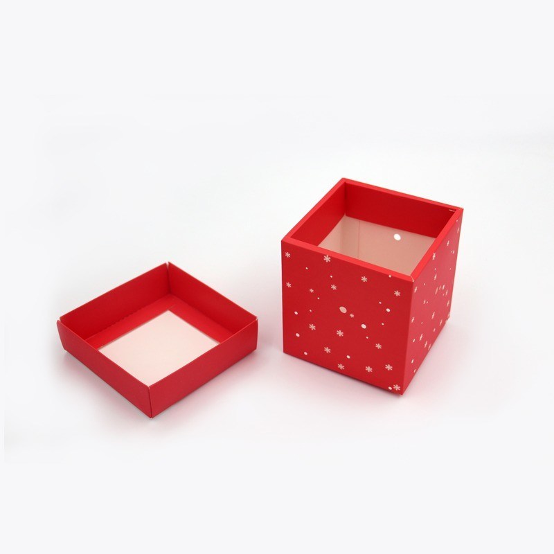 Scatola regalo per la vigilia di Natale ecologica Riciclabile e stampa offest a 4 colori in CMYK