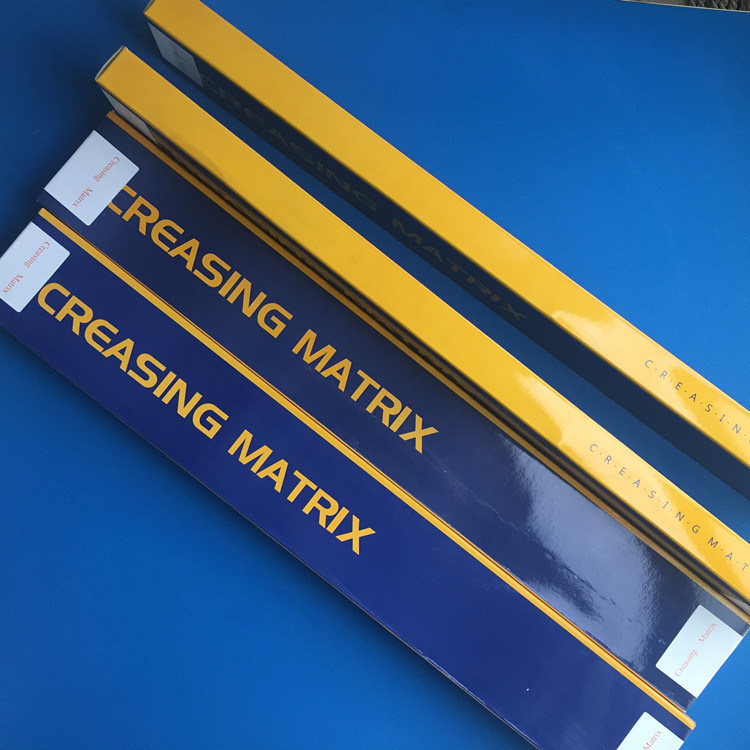 0.5 mm adesivo ad altezza di canale di plastica creasing matrice per la produzione di matrici e personalizzabile