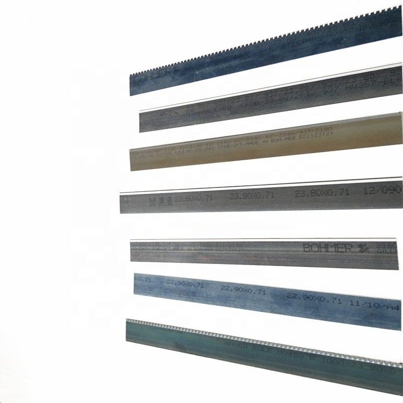 Beijing Graphic 0,71mm 2pt Steel Rule Die Cutter con taglio di spessore 2pt / 3pt / 4pt
