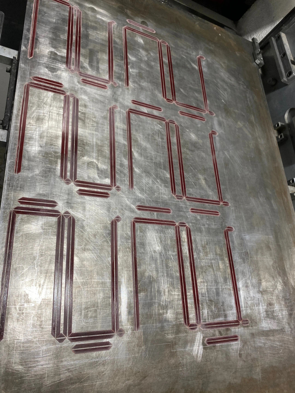 GRB0.7X1.7mmC Canale di matrice di taglio a stampo manuale per perforare 20000-50000 volte