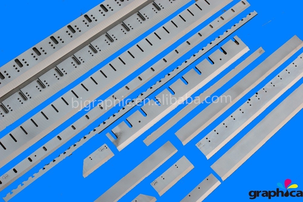 Macchine per la produzione di carta Parti di coltelli di taglio di carta finiti 960*110*11,7 mm Peso KG 24