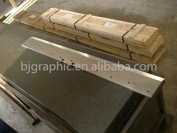 Macchine per la produzione di carta Parti di coltelli di taglio di carta finiti 960*110*11,7 mm Peso KG 24