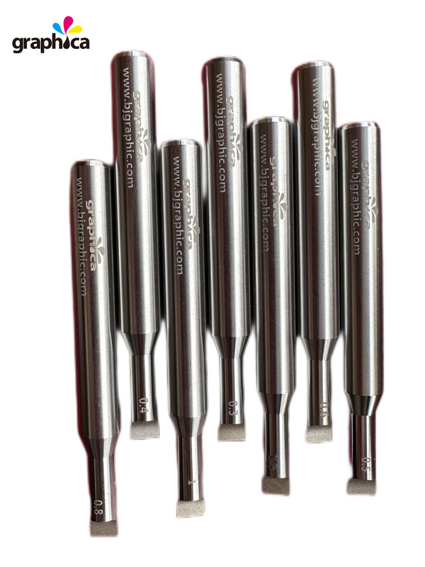 0Regola di taglio in acciaio da.3-1,5 mm Strumenti di incisione per stampare
