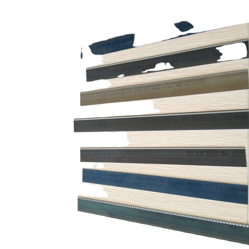 Beijing Graphic 0,71mm 2pt Steel Rule Die Cutter con taglio di spessore 2pt / 3pt / 4pt
