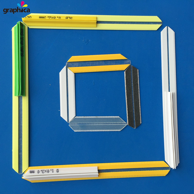GRB0.6x1.7mmC Matrice di piegatura in PVC con N.A.S. 39169090 1,3 kg/scatola fabbricata