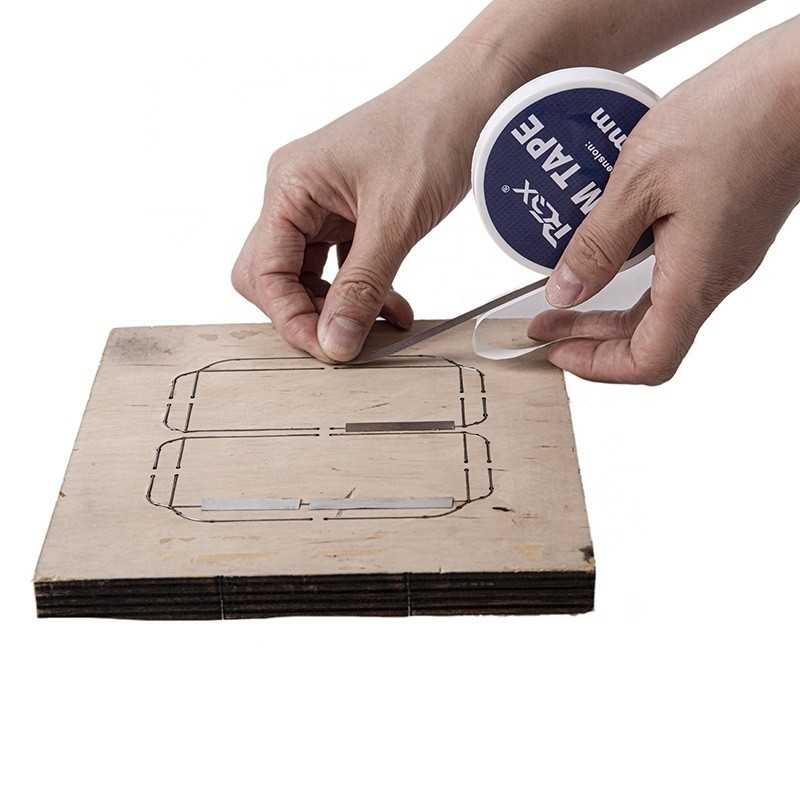 0.10 mm di spessore Super March Steel Shim Tape for Patching Made of Packing Material