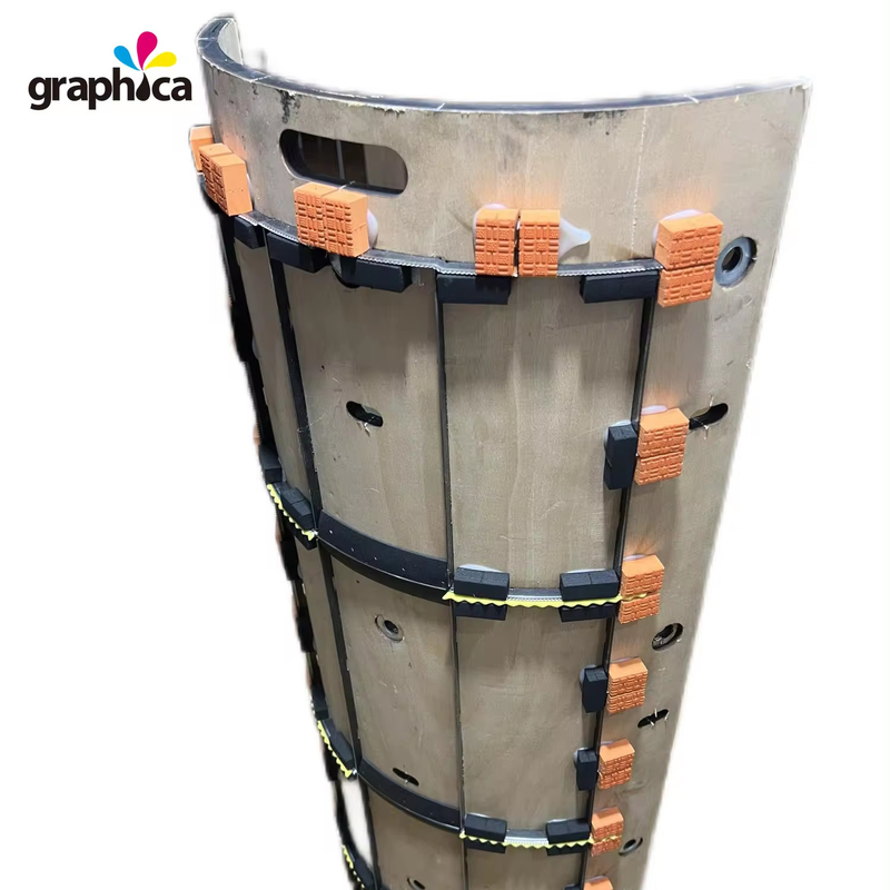 Full Beech Board Rotary Die Mold con 30-43min Cold Press Time e spessore di 18 mm