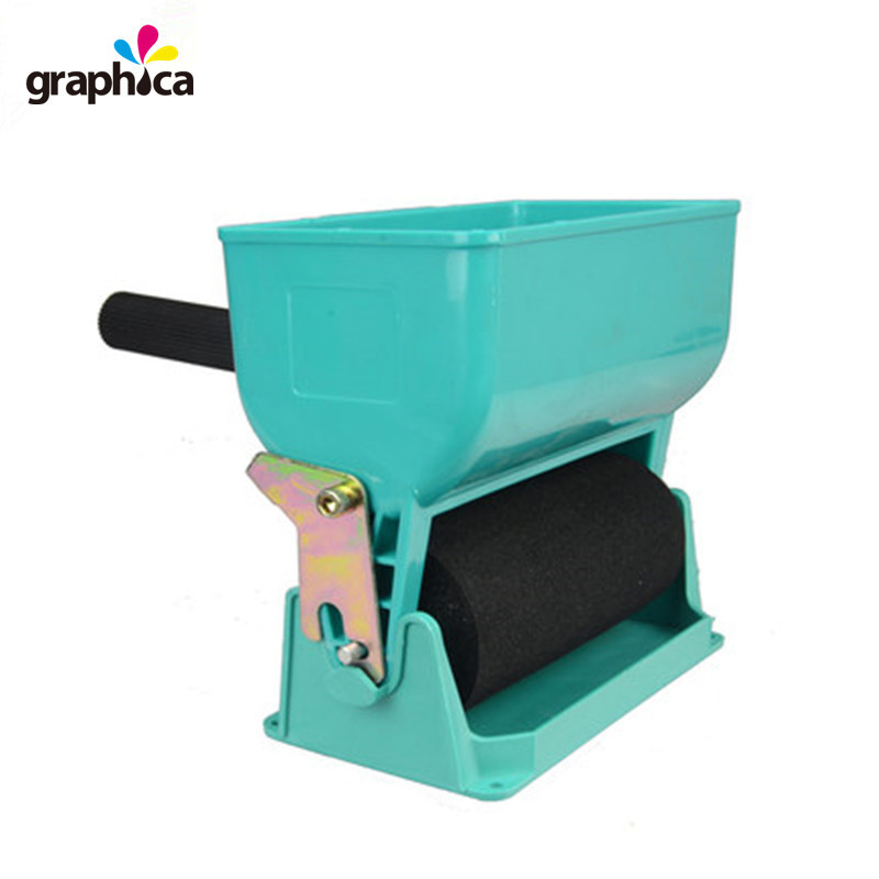 10cm Glue Slot Larghezza Roller Glue Spreader per Grafica Pechino 2024 Requisiti del Cliente